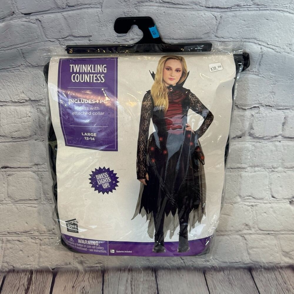 Twinkling Countess Girl's Halloween Costume